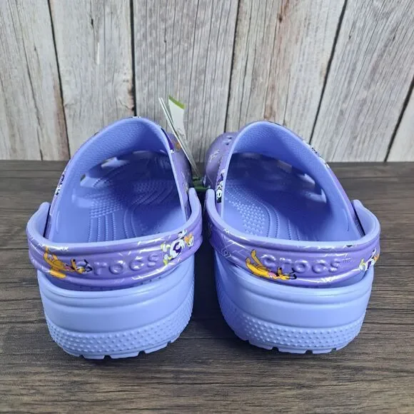 Crocs Disney 100 Years Of Wonders Platinum Edition Purple Mens 10 Women's 12 NWT - Picture 4 of 10